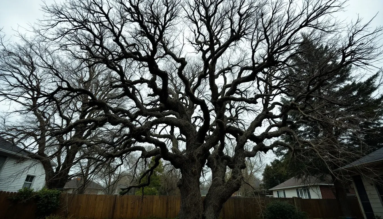 Overgrown Tree Trimming in Springfield